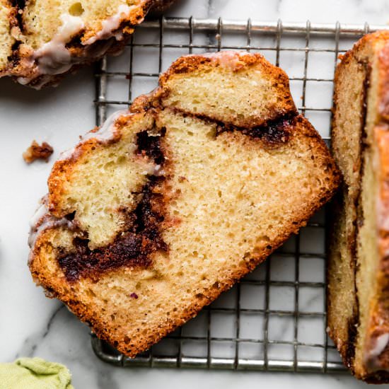 Cinnamon Swirl Quick Bread - Recipe photo by sallysbakingaddiction