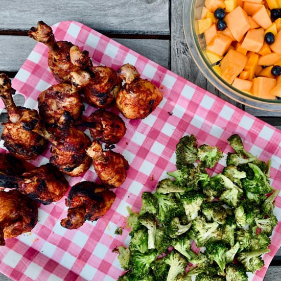 Sweet and Spicy Chicken Lollipops - Recipe photo by poordrwife