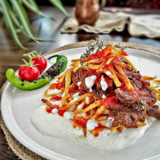 Çökertme Kebabı - Recipe photo by MyHomeDiaryinTurkey