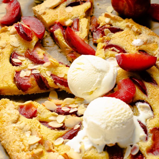 Plum & Almond Galette - Recipe photo by lostinf00d