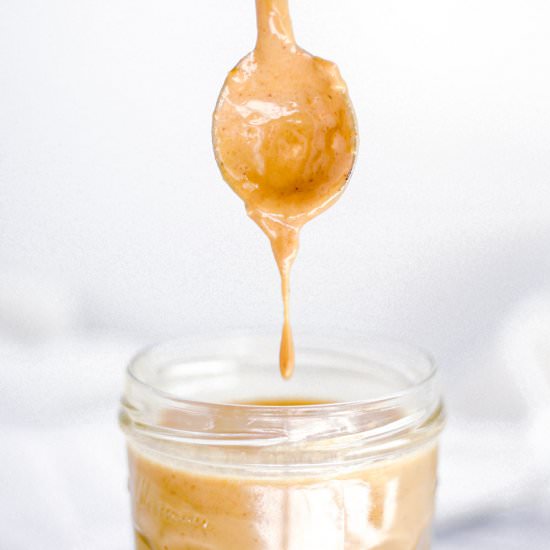 The Best Ginger Peanut Sauce - Recipe photo by Sarah Gold Nutrition
