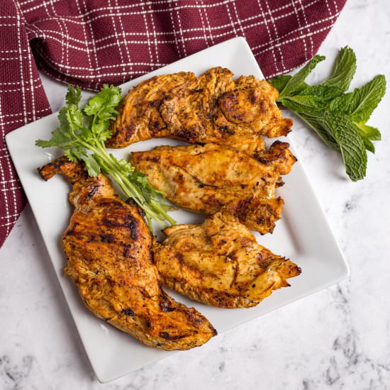 Moroccan Grilled Chicken - Recipe photo by littlebitrecipes