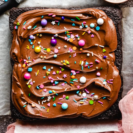 One Bowl Chocolate Cake - Recipe photo by kickassbaker