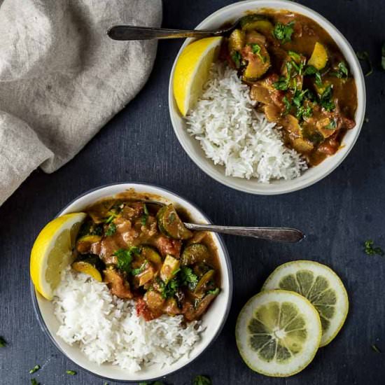Spicy Zucchini Curry - Recipe photo by Went Here 8 This