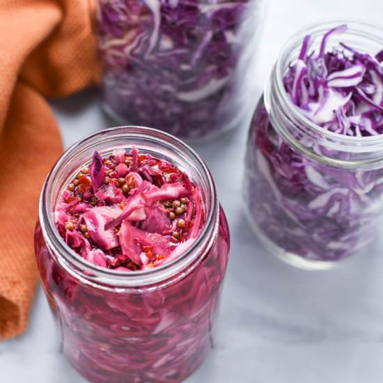 Pickled Cabbage - Recipe photo by Willamettetransplant