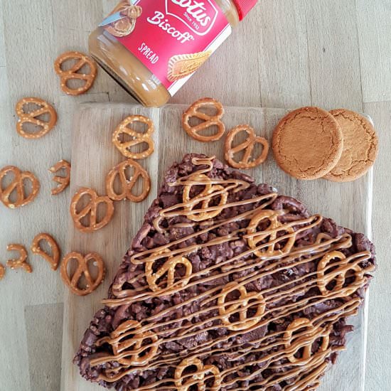 Vegan Biscoff Rocky Road - Recipe photo by Veganbaker