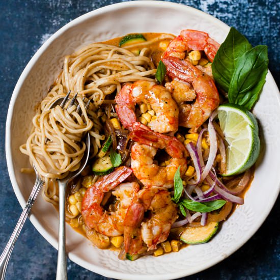Quick and Easy Prawn Curry - Recipe photo by Salted Mint