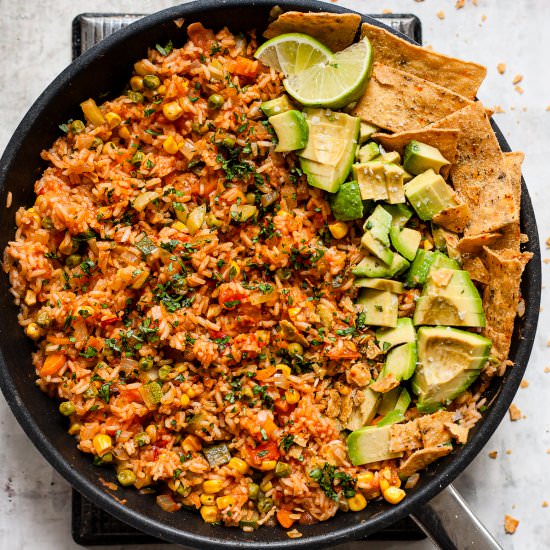 One Pot Mexican Rice - Recipe photo by Salted Mint