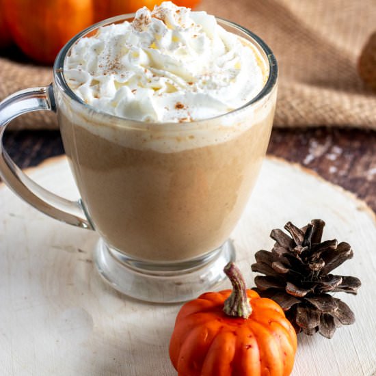 Homemade Pumpkin Spice Latte Recipe - Recipe photo by KyleeCooks
