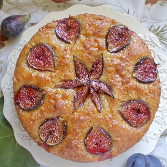 Fig Cake with Orange Sugar Glaze - Recipe photo by christinascucina
