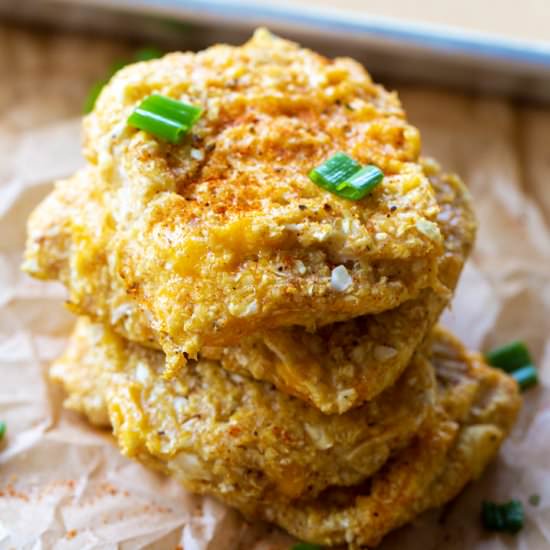Baked Cauliflower Hashbrown Patties - Recipe photo by RandaDerkson