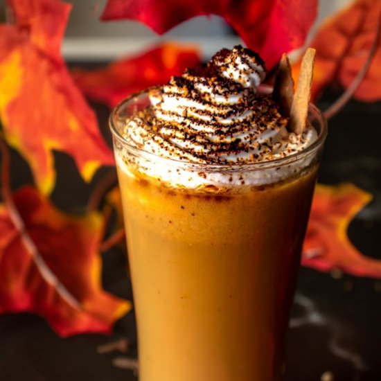 Simple Pumpkin Spice Frappuccino - Recipe photo by Surup