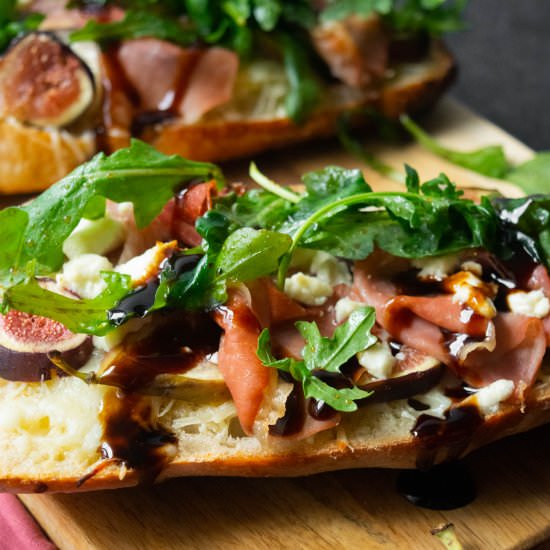 Fig French Bread Pizza - Recipe photo by JawnsICooked