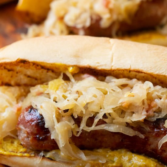 Beer, Bacon and Caraway Sauerkraut - Recipe photo by JawnsICooked
