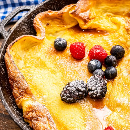 Dutch Baby Pancake - Recipe photo by julieseatsandtreats