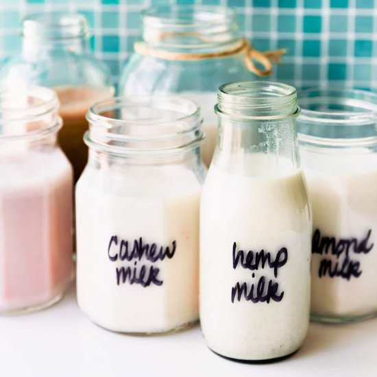How to Make Hemp Milk and Nut Milk - Recipe photo by Cotter Crunch