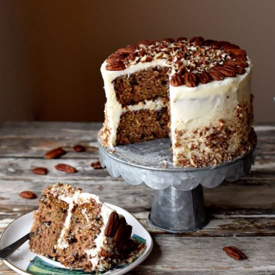 Zucchini Layer Cake - Recipe photo by mama ia blog