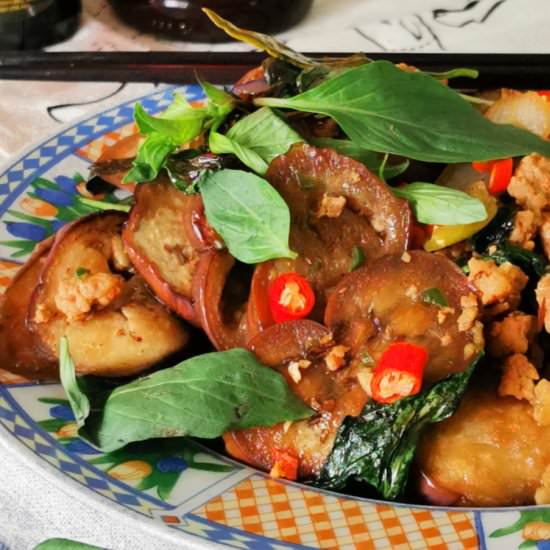 How to cook eggplant - Recipe photo by Taste of Asian Food
