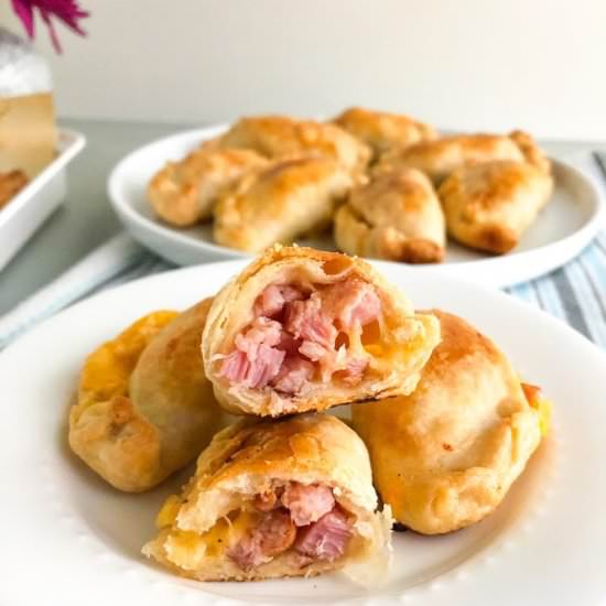 Baked Ham and Cheese Empanadas - Recipe photo by amysdeliciousmess