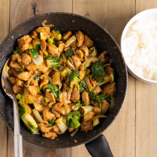 Sweet Chilli Chicken Stir-Fry - Recipe photo by icingonthesteak