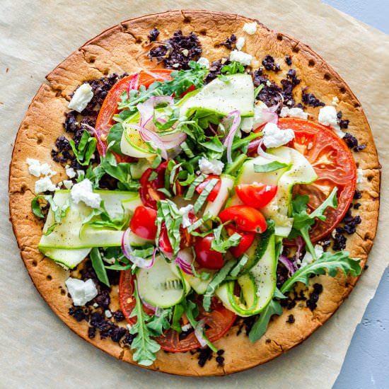 Crispy Veggie Pizza - Recipe photo by Spoonabilities