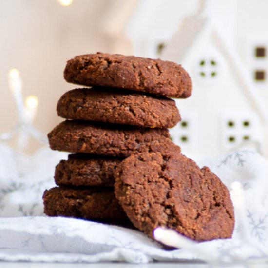 Paleo Soft Baked Gingersnaps - Recipe photo by erinliveswhole