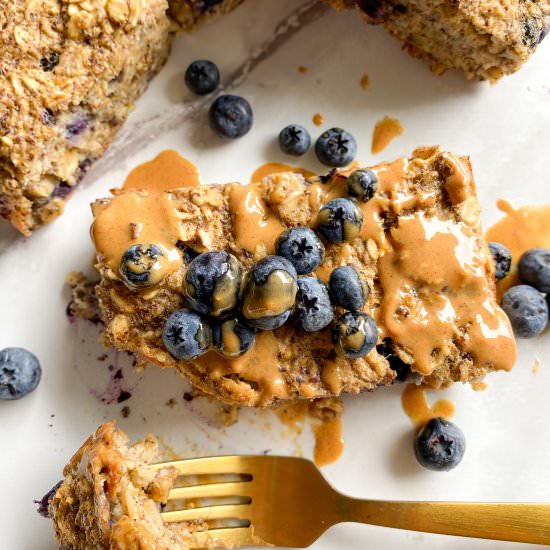 Blueberry Oatmeal Breakfast Bars - Recipe photo by frozen_bananas_