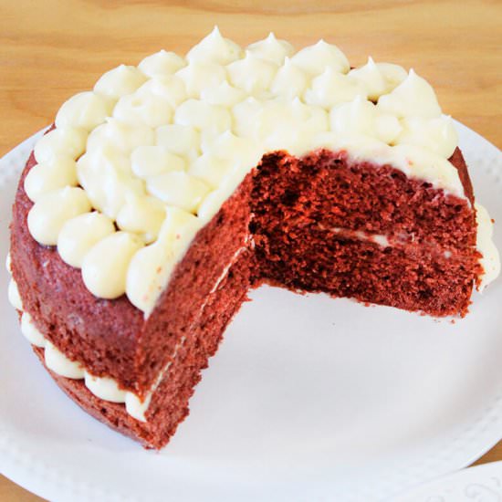 Red velvet cake - Recipe photo by hornoMX