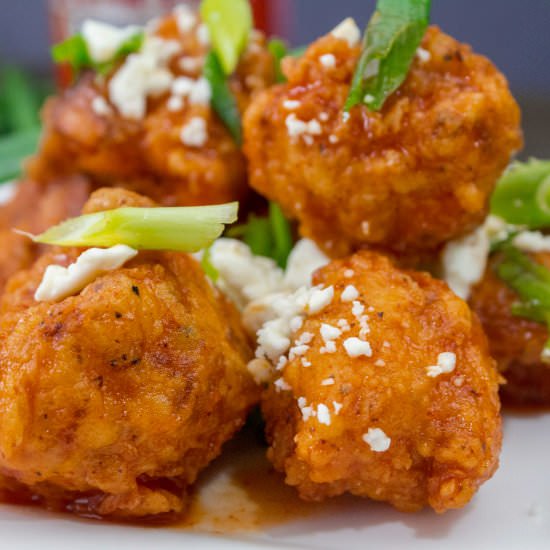 CPK Buffalo Cauliflower Bites - Recipe photo by Cooking Frog