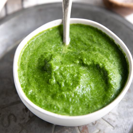 Mint Chutney - Recipe photo by theforkedspoon