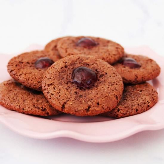 Chocolate Almond Cookies - Recipe photo by itsnotcomplicatedrecipes