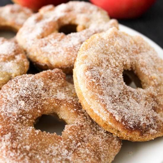 Baked Apple Cider Donuts - Recipe photo by justastasty