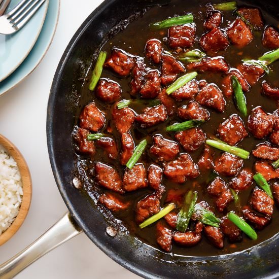 30-Minute Mongolian Beef - Recipe photo by justataste