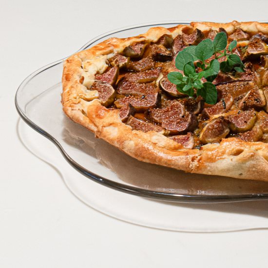 Fig Tart - Recipe photo by Blue Cayenne