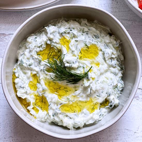 Perfect Tzatziki Sauce - Recipe photo by The Greek Foodie