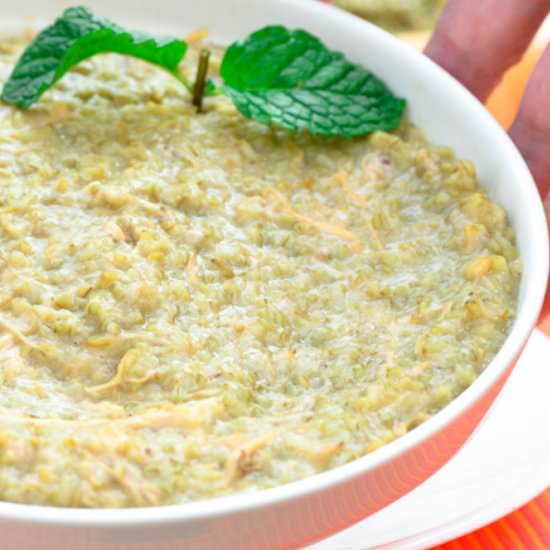 Chicken Freekeh Porridge - Recipe photo by hadias lebanese cuisine
