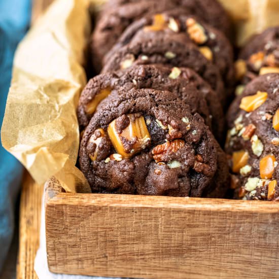 Turtle Cookies - Recipe photo by ihearteating