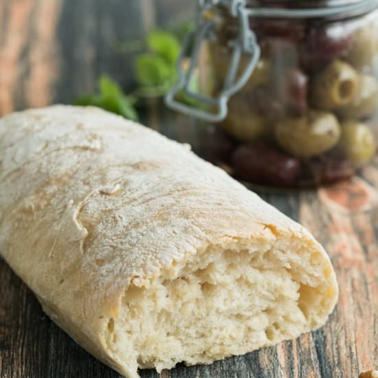 Homemade Italian Ciabatta Bread - Recipe photo by baking4happiness