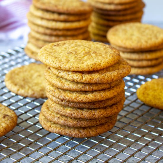 Apple Cider Snickerdoodles - Recipe photo by BeyondtheCoop