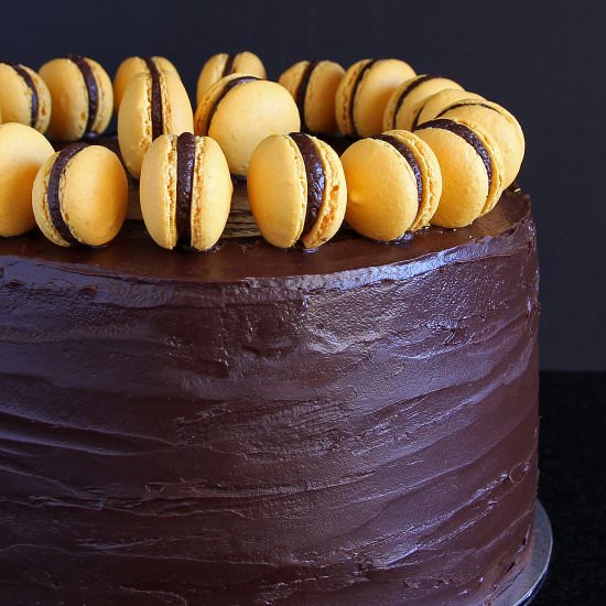 Chocolate Orange Celebration Cake - Recipe photo by glutenfreealchemist