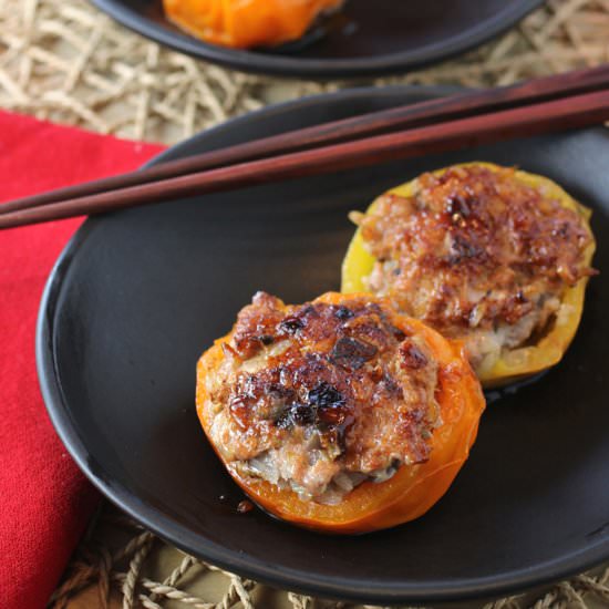 Tomatoes stuffed with pork - Recipe photo by Food Gal