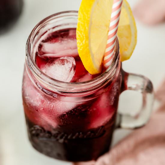 Sparkling Grape Lemonade - Recipe photo by simplystacie