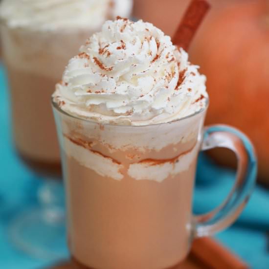 Keto Pumpkin Spice Latte - Recipe photo by littlebitrecipes