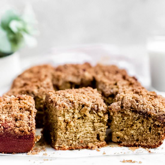 Chai Banana Crumb Cake - Recipe photo by trufflesandtrends