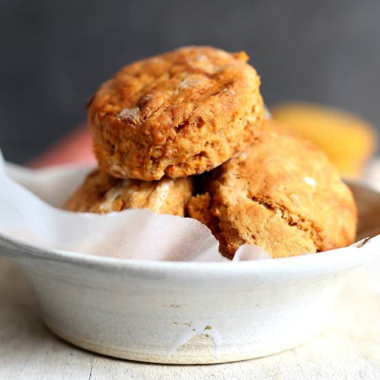 Sweet Potato Biscuits - Recipe photo by Delightful Mom Food