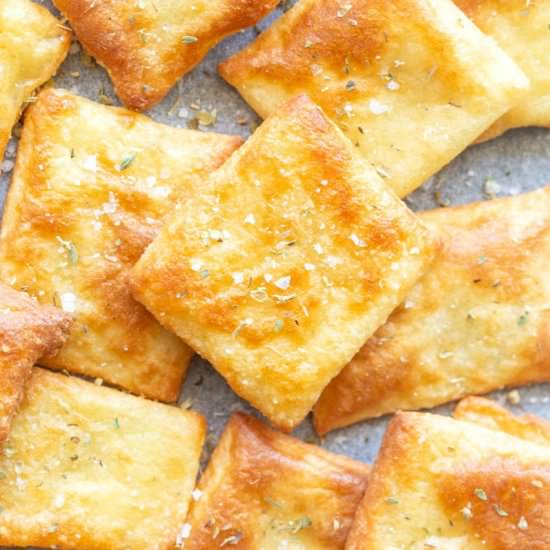 Keto Crackers - Recipe photo by thebigmansworld