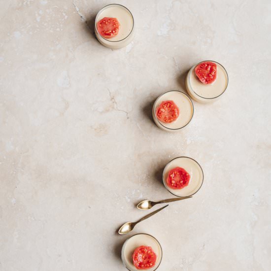 Three Milk Panna Cotta - Recipe photo by heinstirred