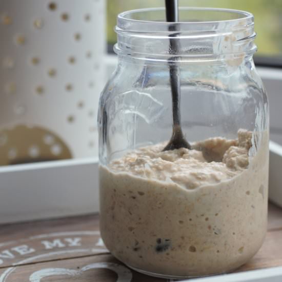 Vegan Bircher Muesli - Recipe photo by GlowSteady