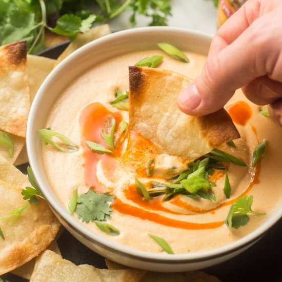 Cashew Queso - Recipe photo by Connoisseurus Veg