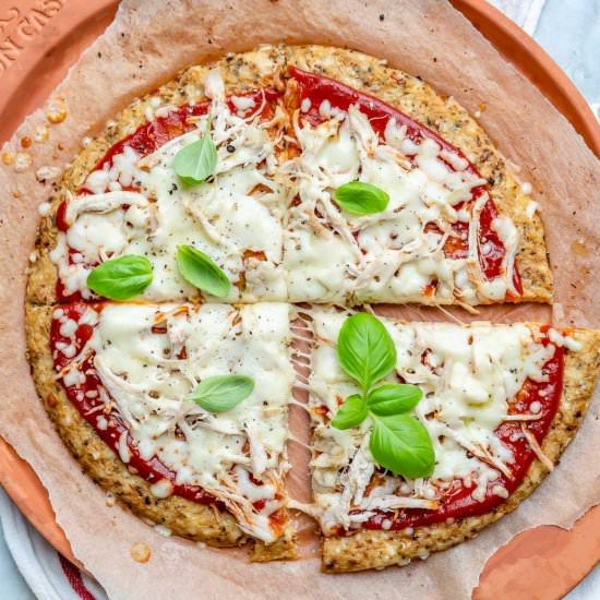 CAULIFLOWER PIZZA CRUST - Recipe photo by healthyfitnessmeals